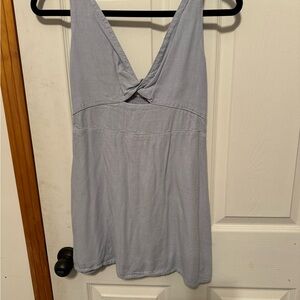 Light Blue Sleeveless romper
